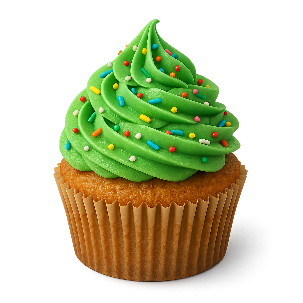 Green Cupcake